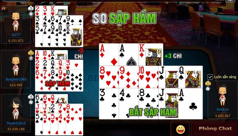 Luật chơi game Mậu Binh Online tại nhà cái 188Bet
